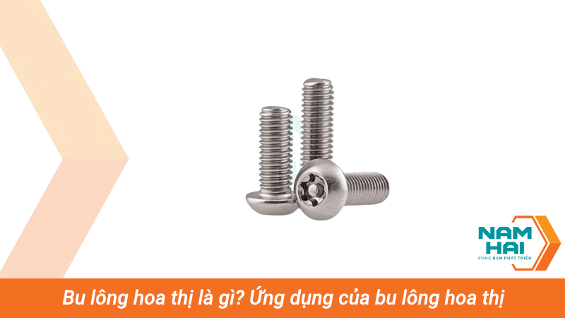 Bu lông hoa thị là gì? Ứng dụng của bu lông hoa thị