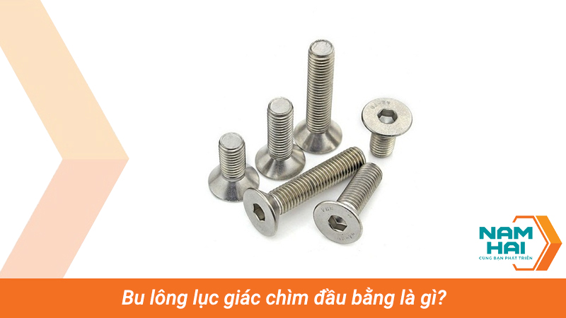 Bu lông lục giác chìm đầu bằng là gì