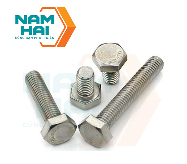 Bu Lông Inox Lục Giác Ngoài Ren Suốt Din 933