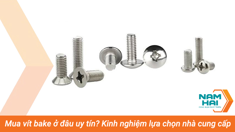 Mua vít bake ở đâu uy tín? Kinh nghiệm lựa chọn nhà cung cấp